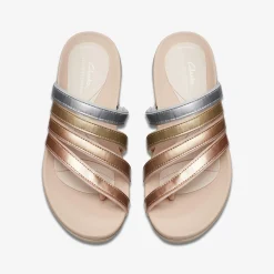 Clarks Glide Hi Iris Metallic Multicolour Cheap