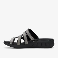 Clarks Glide Hi Iris Pewter Metallic New