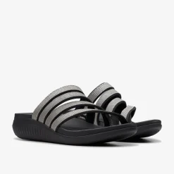 Clarks Glide Hi Iris Pewter Metallic New