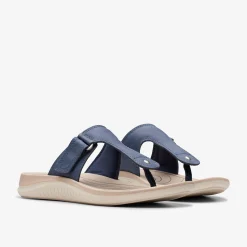 Clarks Glide Walk Navy Cheap