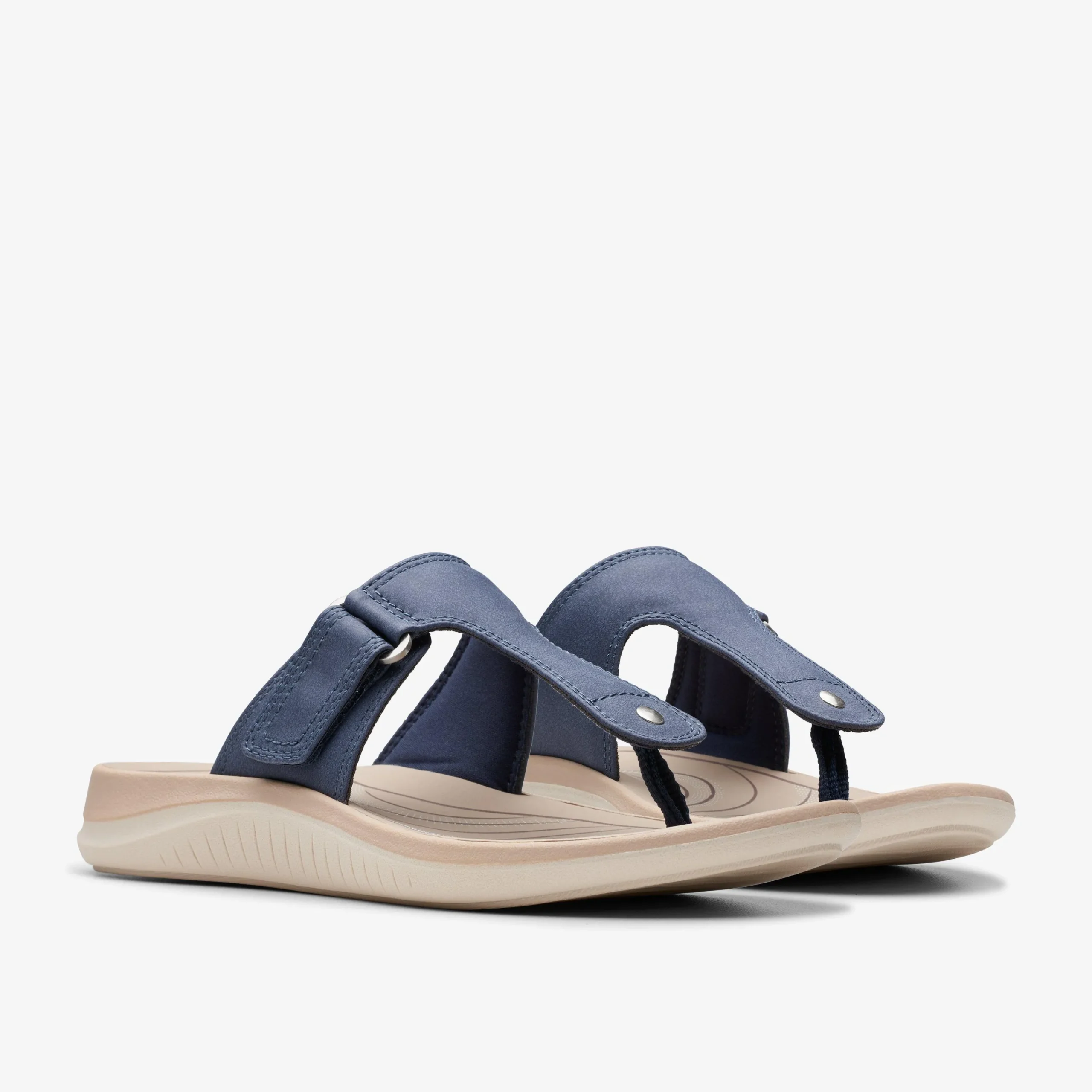 Clarks Glide Walk Navy Cheap