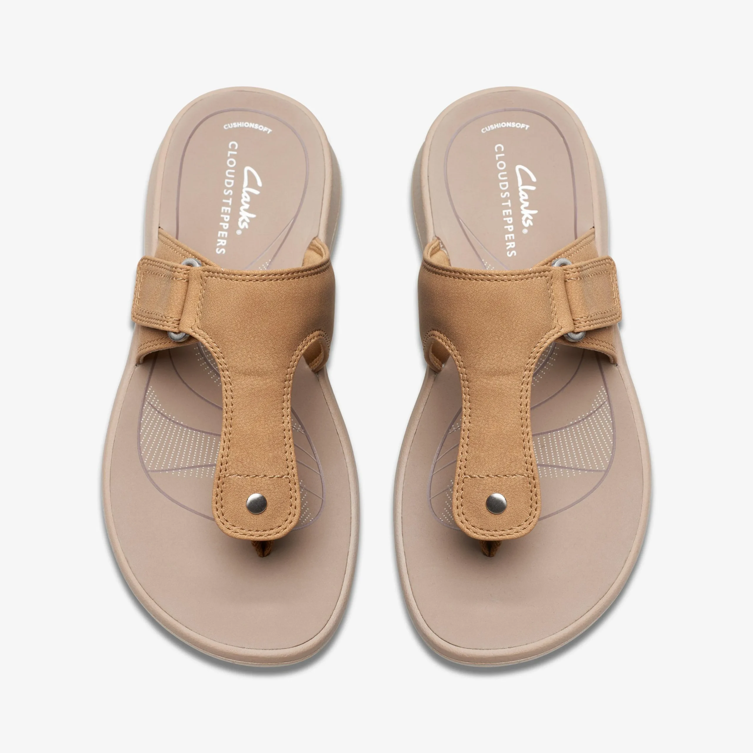 Clarks Glide Walk Walnut Hot