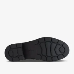 Clarks Hearth Dove Black Leather New