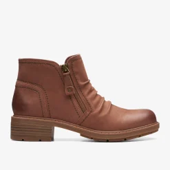 Clarks Hearth Dove Tan Nubuck Hot