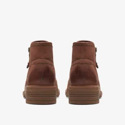Clarks Hearth Dove Tan Nubuck Hot