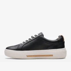 Clarks Hollyhock Walk Black Leather Outlet