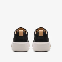 Clarks Hollyhock Walk Black Leather Outlet
