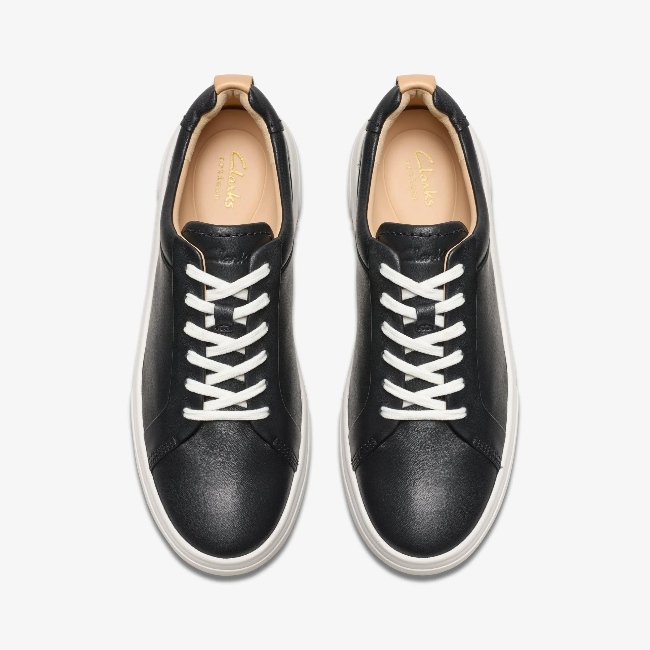 Clarks Hollyhock Walk Black Leather Outlet