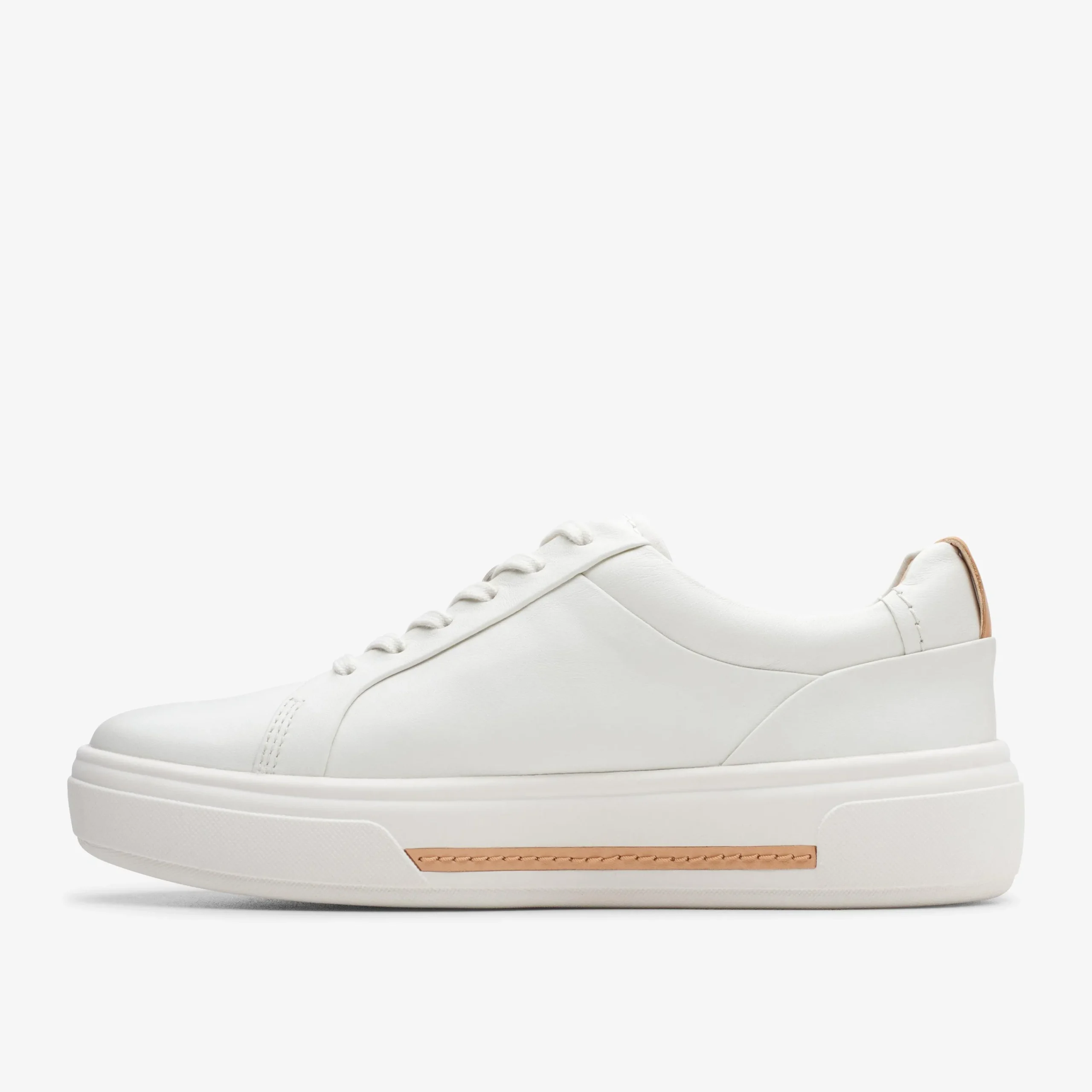 Clarks Hollyhock Walk Off White Leather Cheap