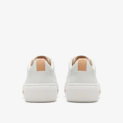 Clarks Hollyhock Walk Off White Leather Cheap