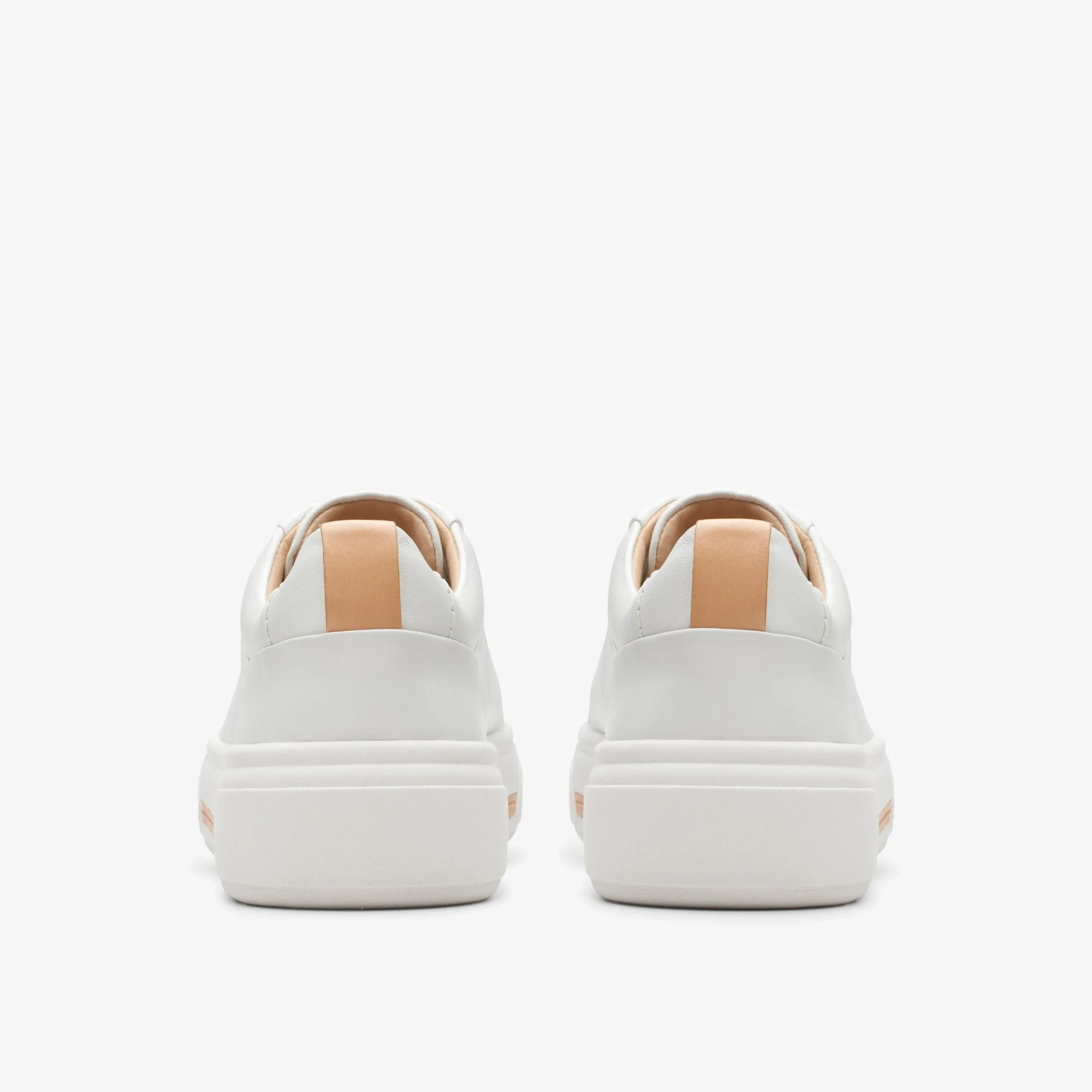 Clarks Hollyhock Walk Off White Leather Cheap