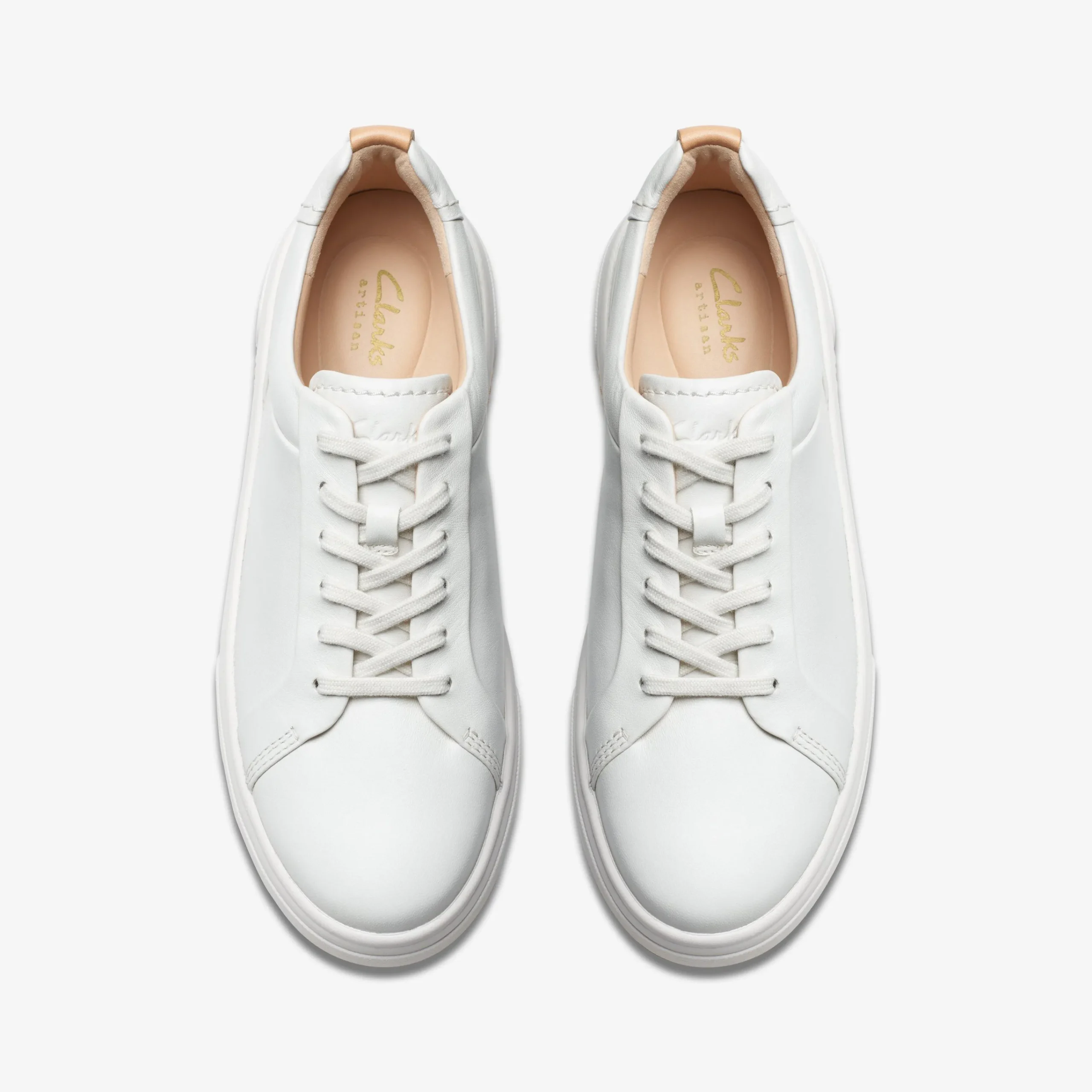 Clarks Hollyhock Walk Off White Leather Cheap