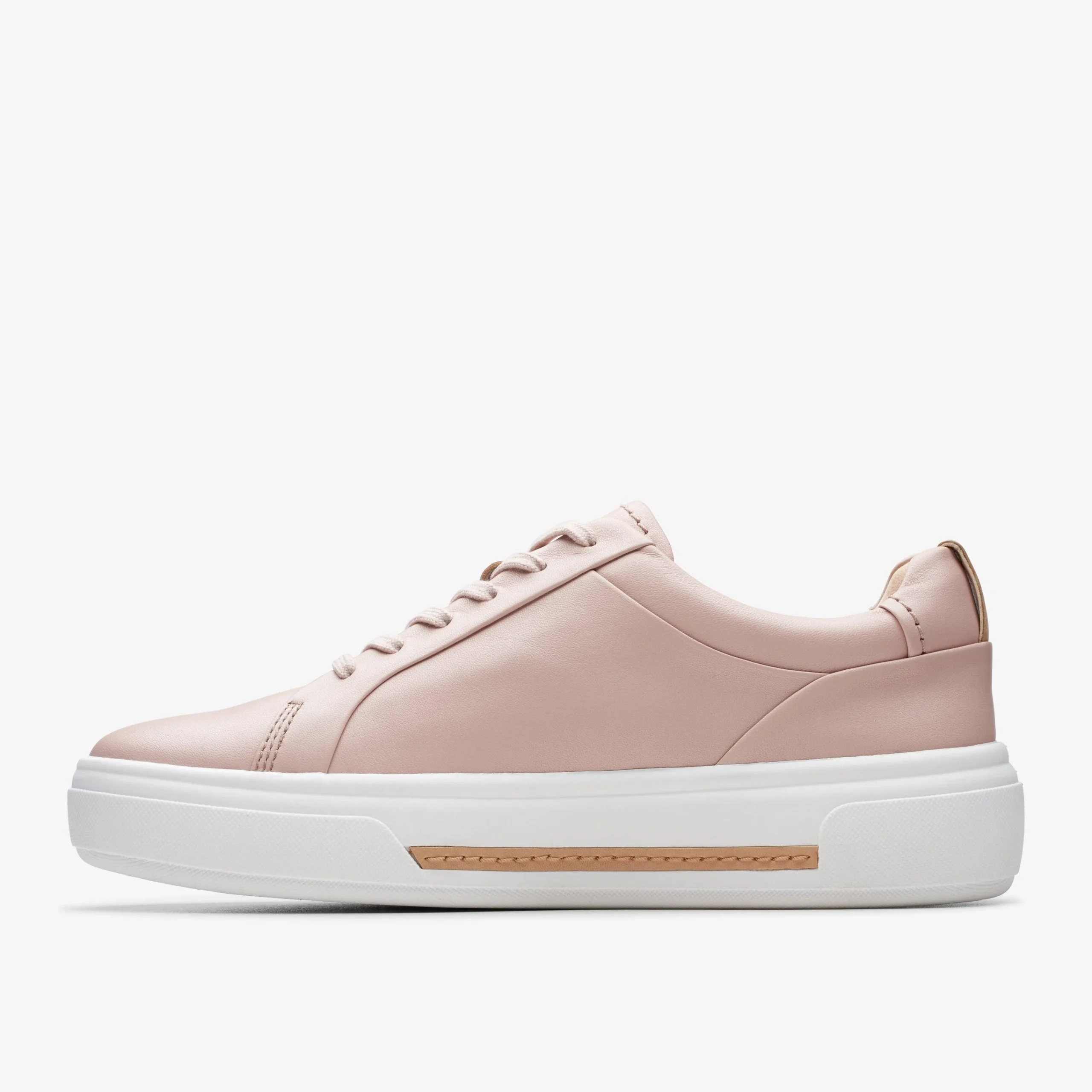 Clarks Hollyhock Walk Rose Leather Clearance