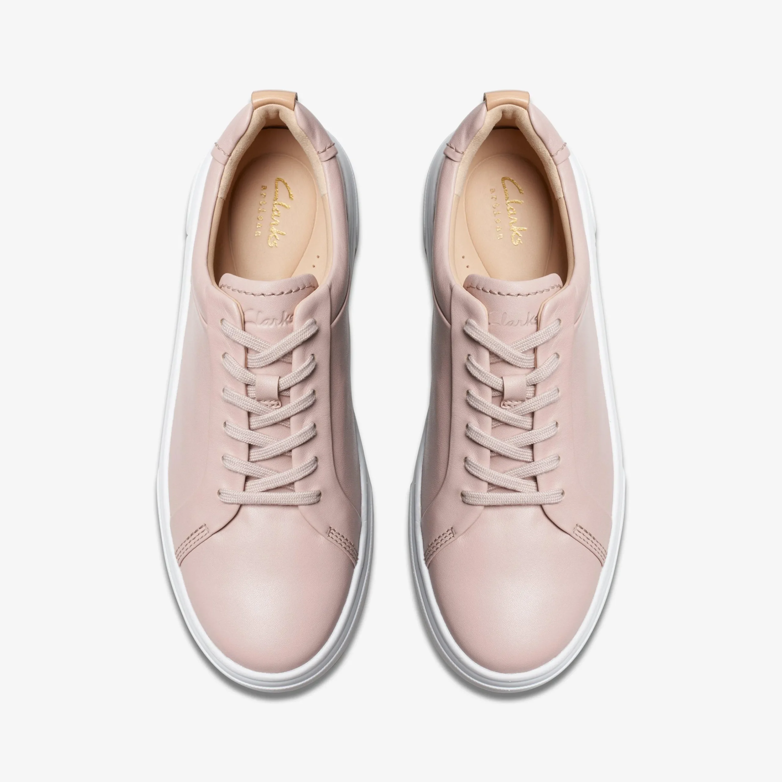 Clarks Hollyhock Walk Rose Leather Clearance