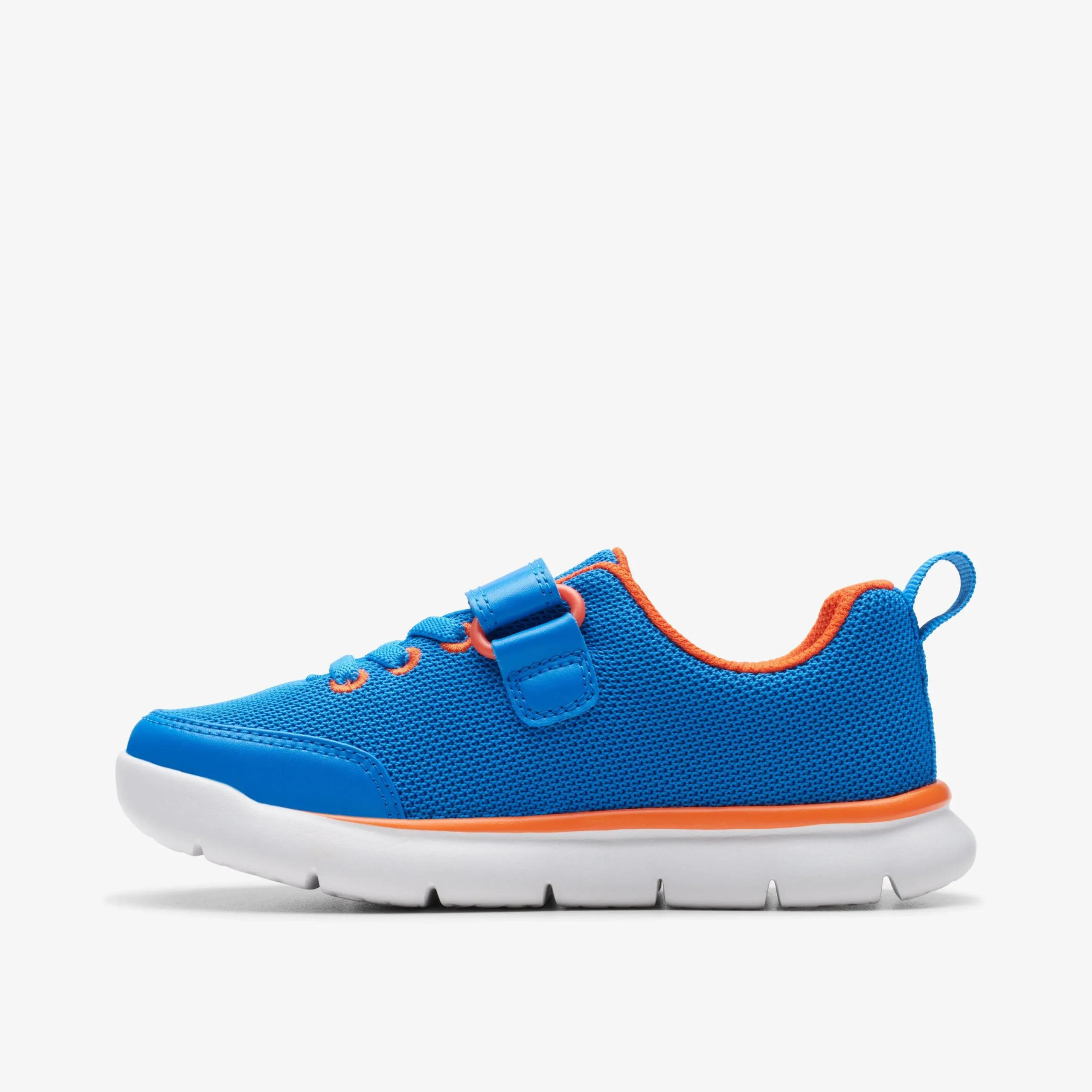 Clarks Hoop Run Kid Blue Synthetic Shop