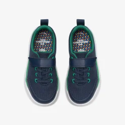Clarks Hoop Run Kid Navy Synthetic Best
