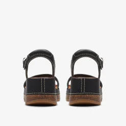Clarks Kassanda Lily Black Leather Hot