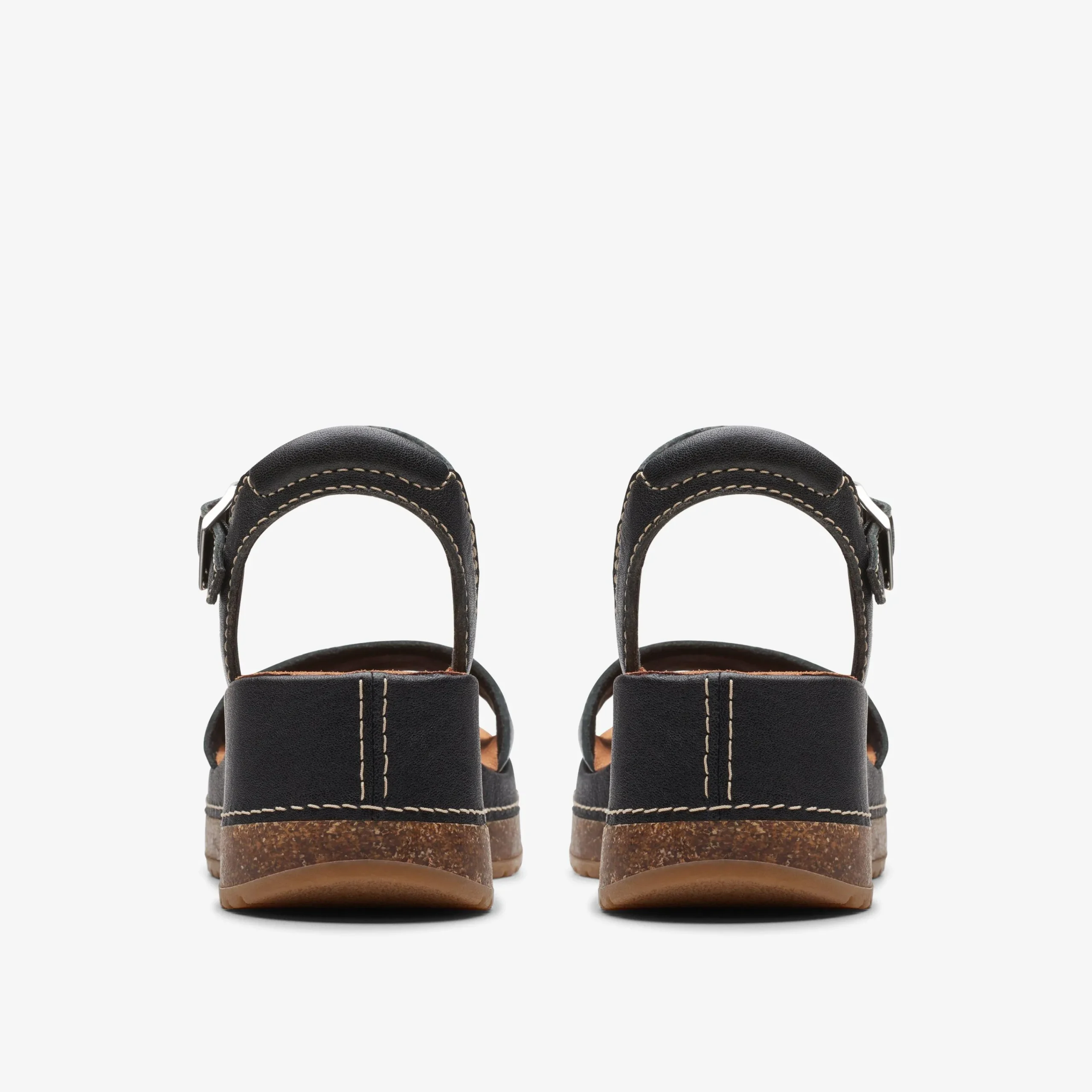 Clarks Kassanda Lily Black Leather Hot