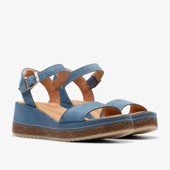 Clarks Kassanda Lily Blue Nubuck Best Sale