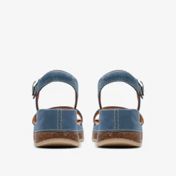 Clarks Kassanda Lily Blue Nubuck Best Sale