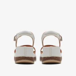 Clarks Kassanda Lily Off White Leather Hot
