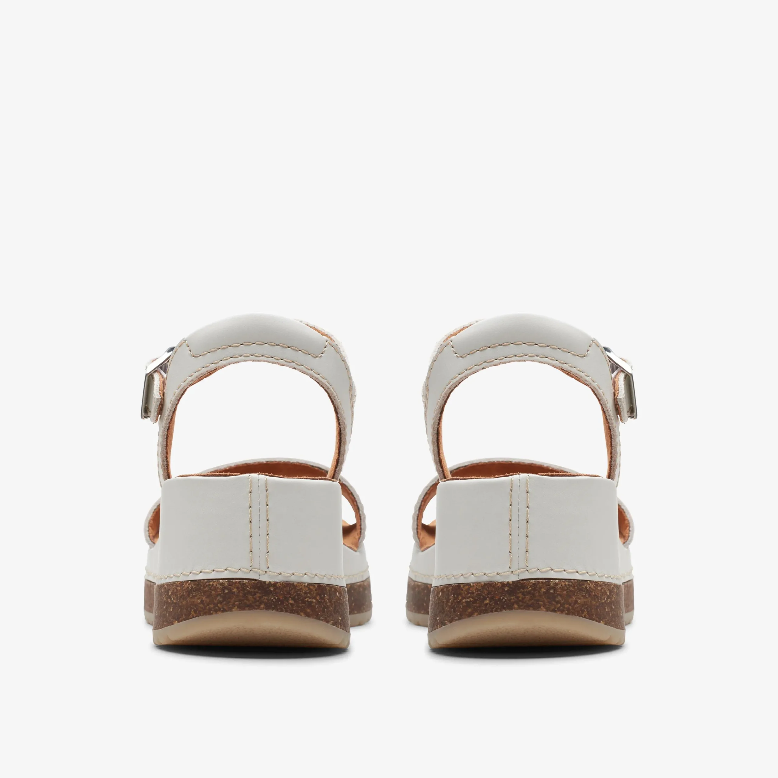 Clarks Kassanda Lily Off White Leather Hot