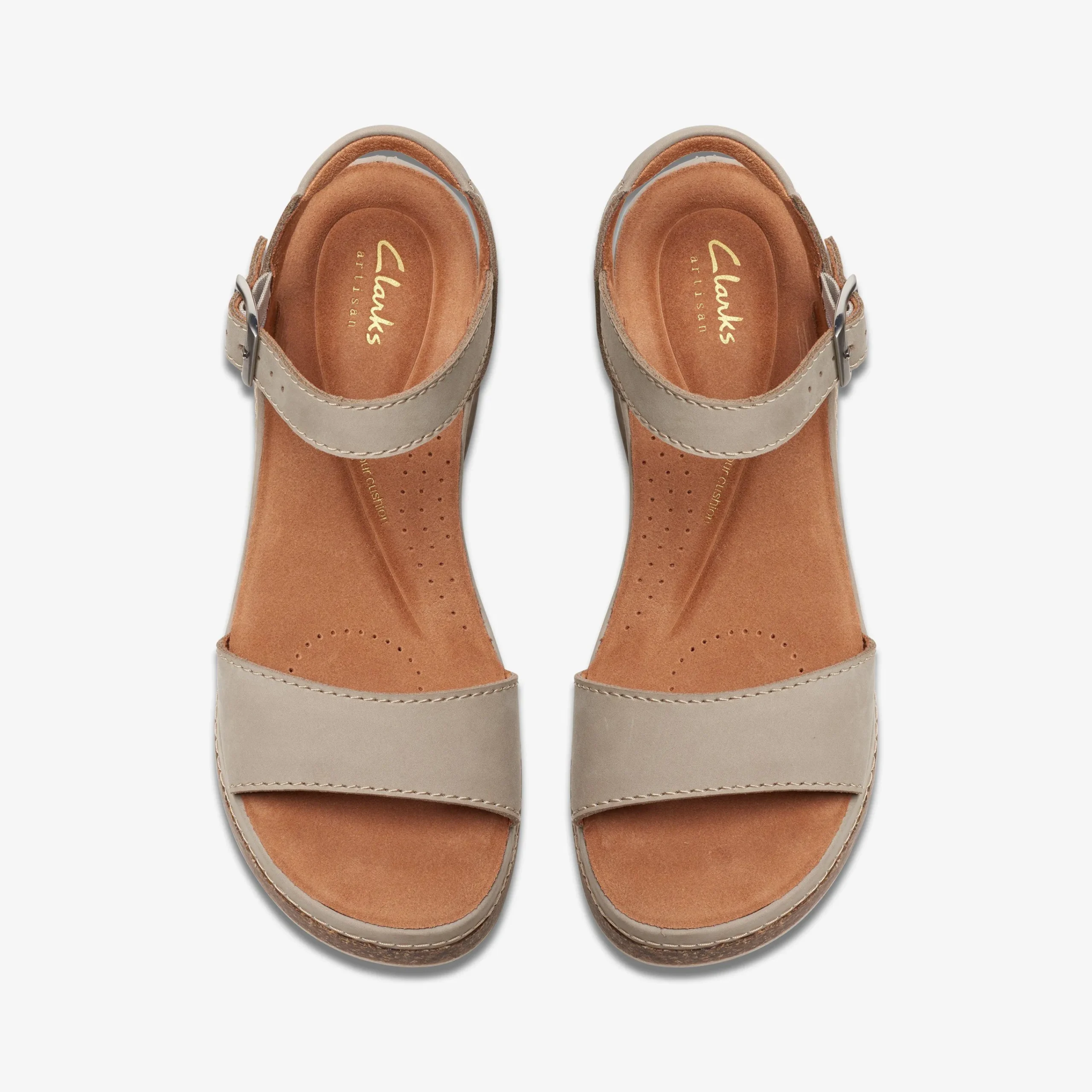 Clarks Kassanda Lily Stone Nubuck Online