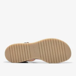 Clarks Kassanda Lily Tan Leather Flash Sale