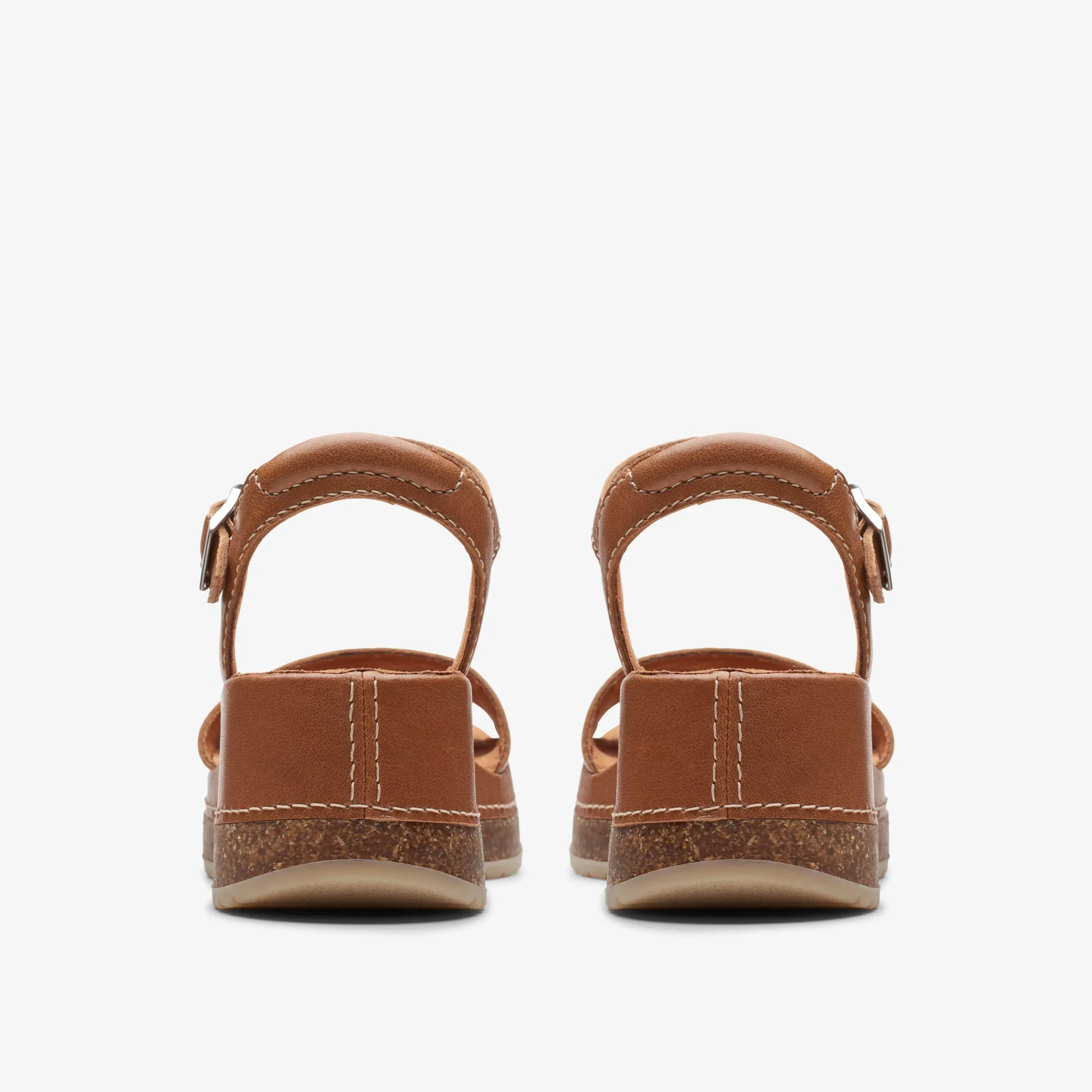 Clarks Kassanda Lily Tan Leather Flash Sale