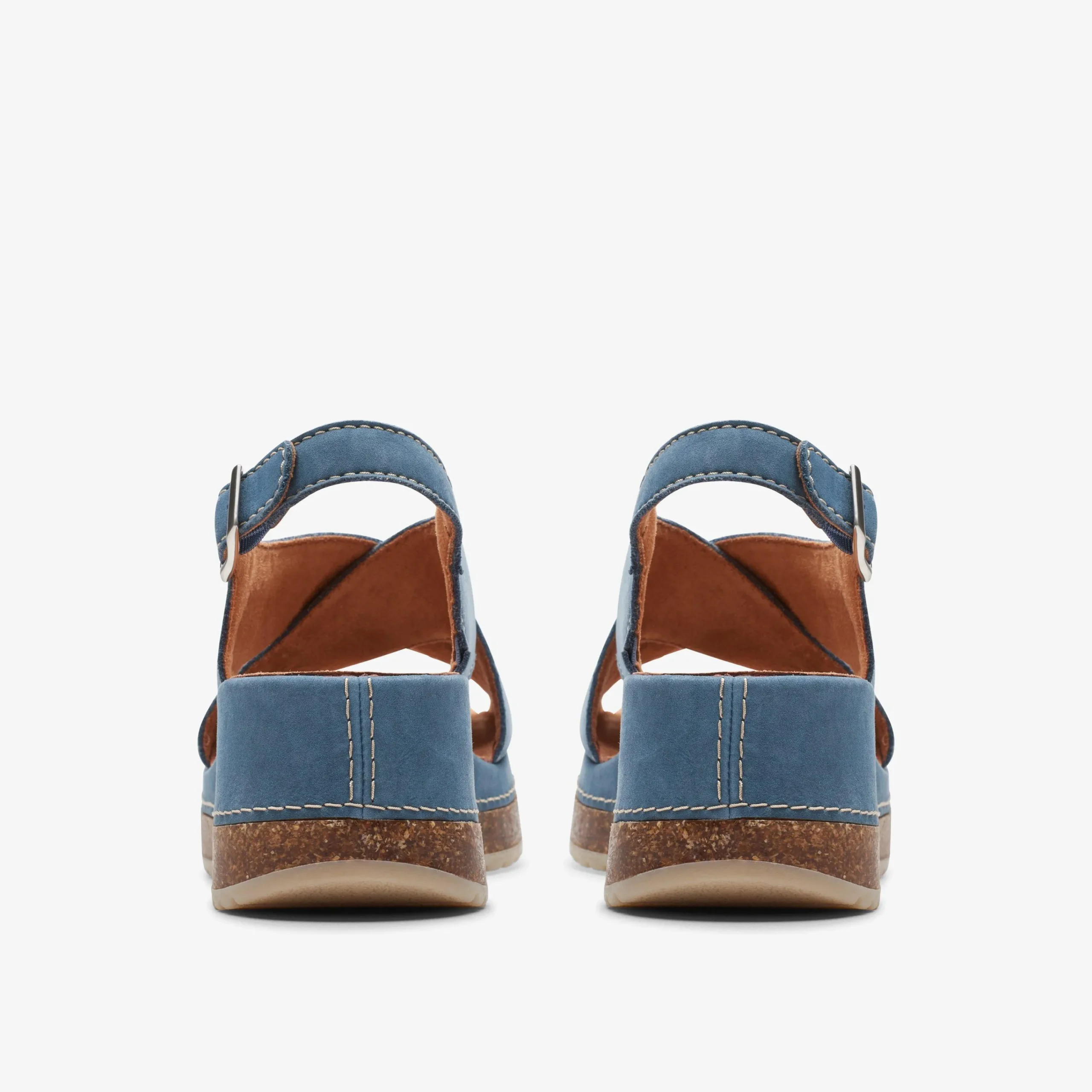Clarks Kassanda Step Blue Nubuck Fashion