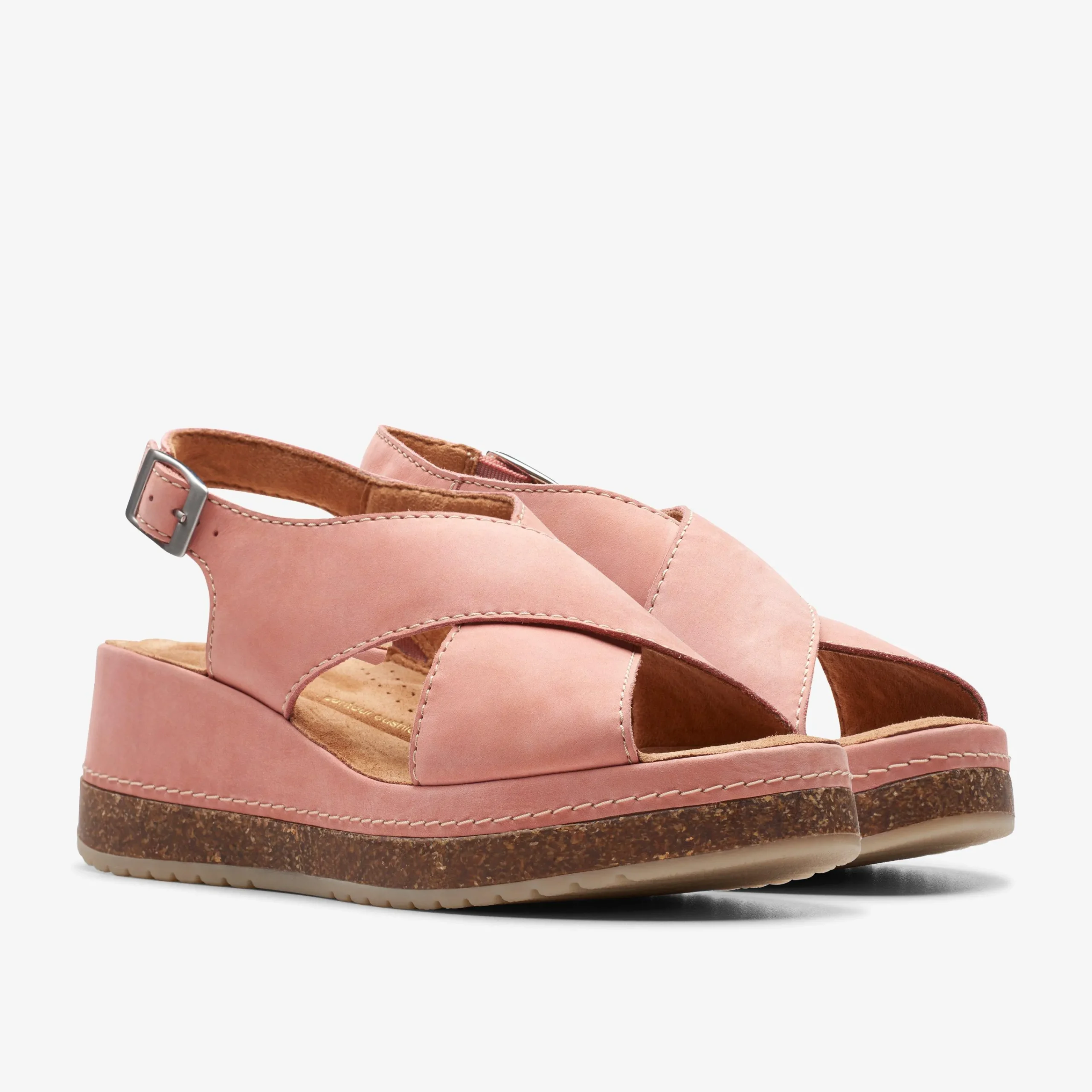 Clarks Kassanda Step Peach Nubuck Cheap