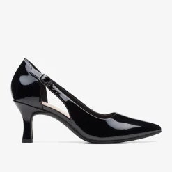 Clarks Kataleyna Rae Black Patent Best Sale