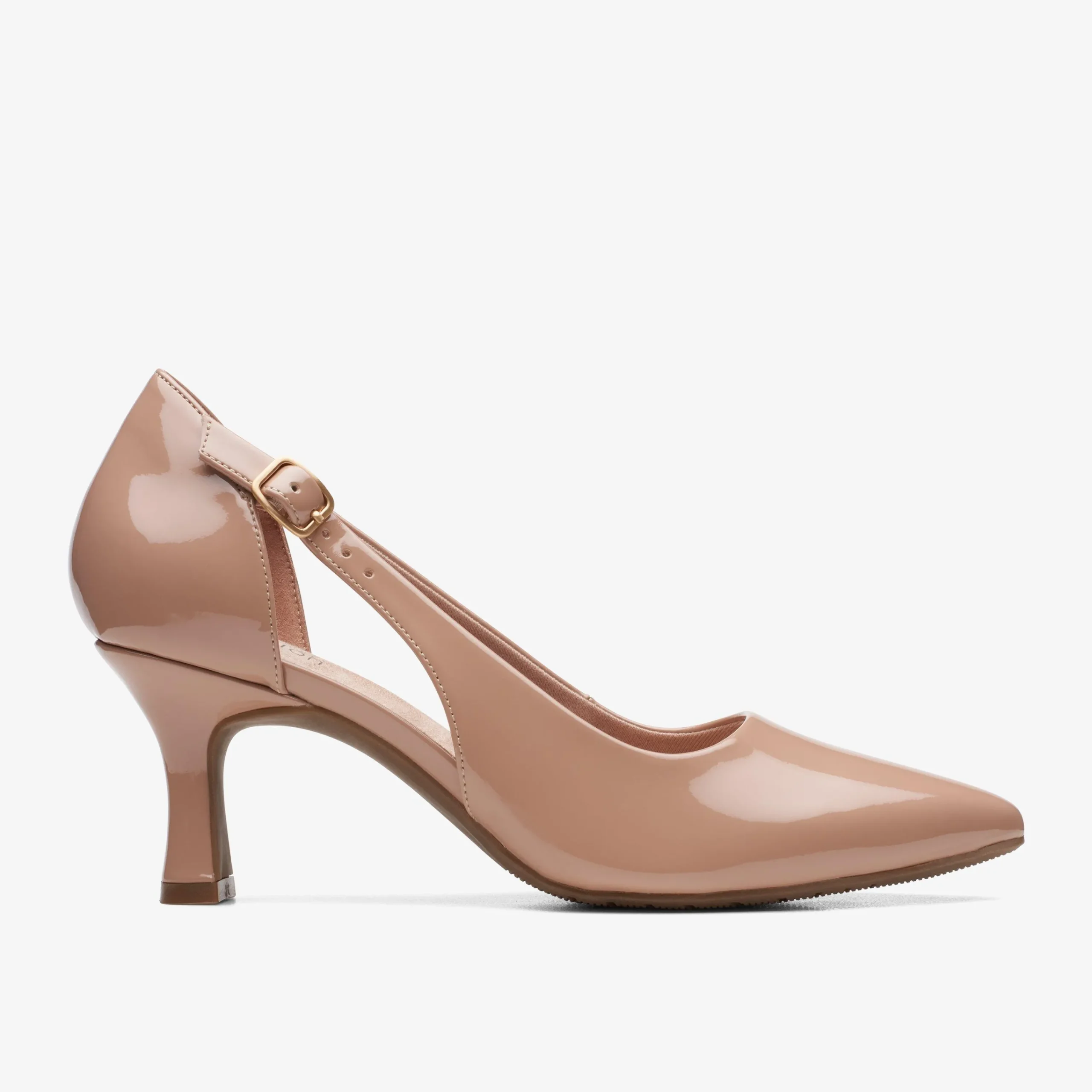 Clarks Kataleyna Rae Praline Patent Hot
