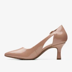 Clarks Kataleyna Rae Praline Patent Hot