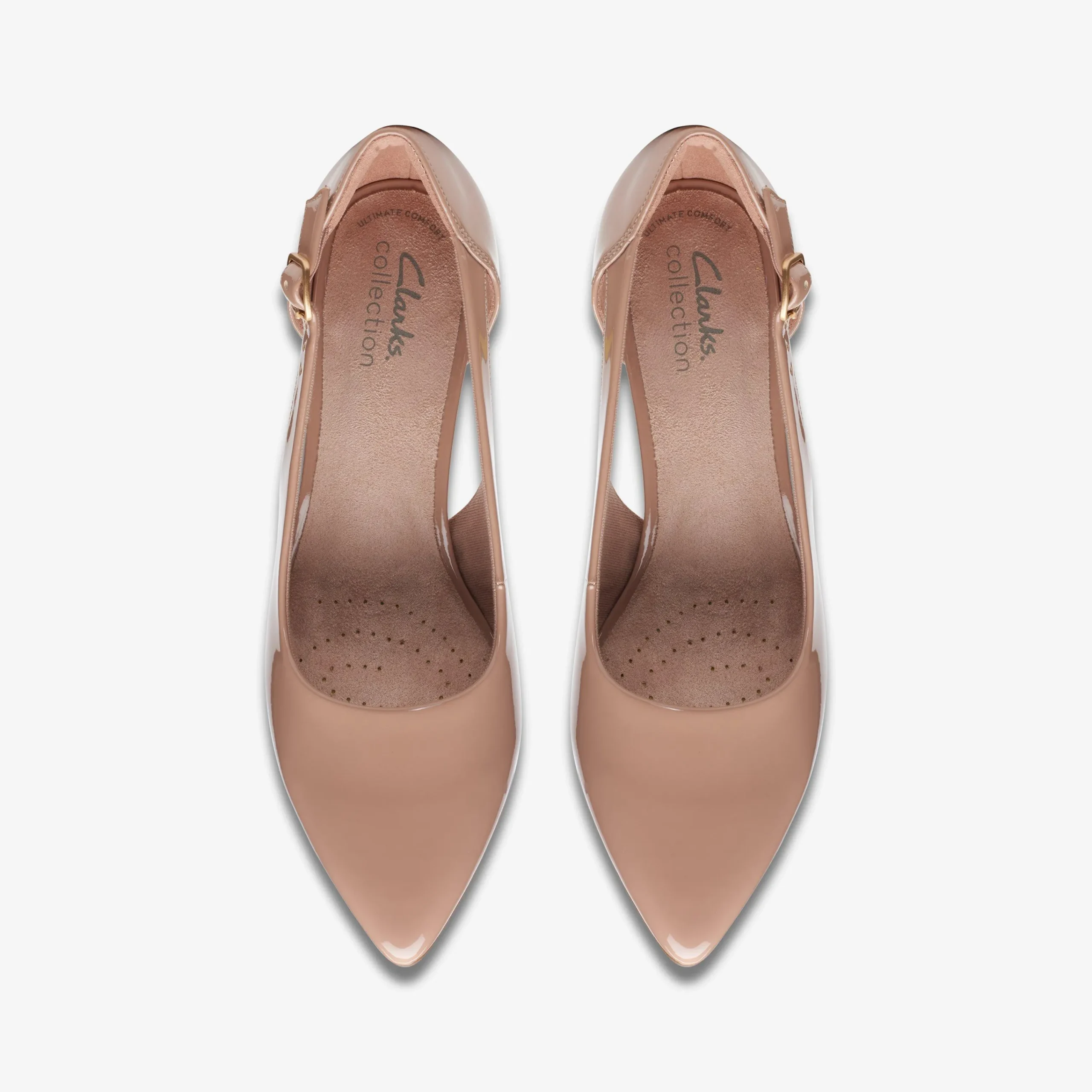 Clarks Kataleyna Rae Praline Patent Hot