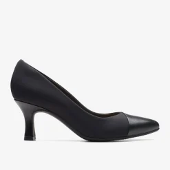 Clarks Kataleyna Rose Black Leather Sale