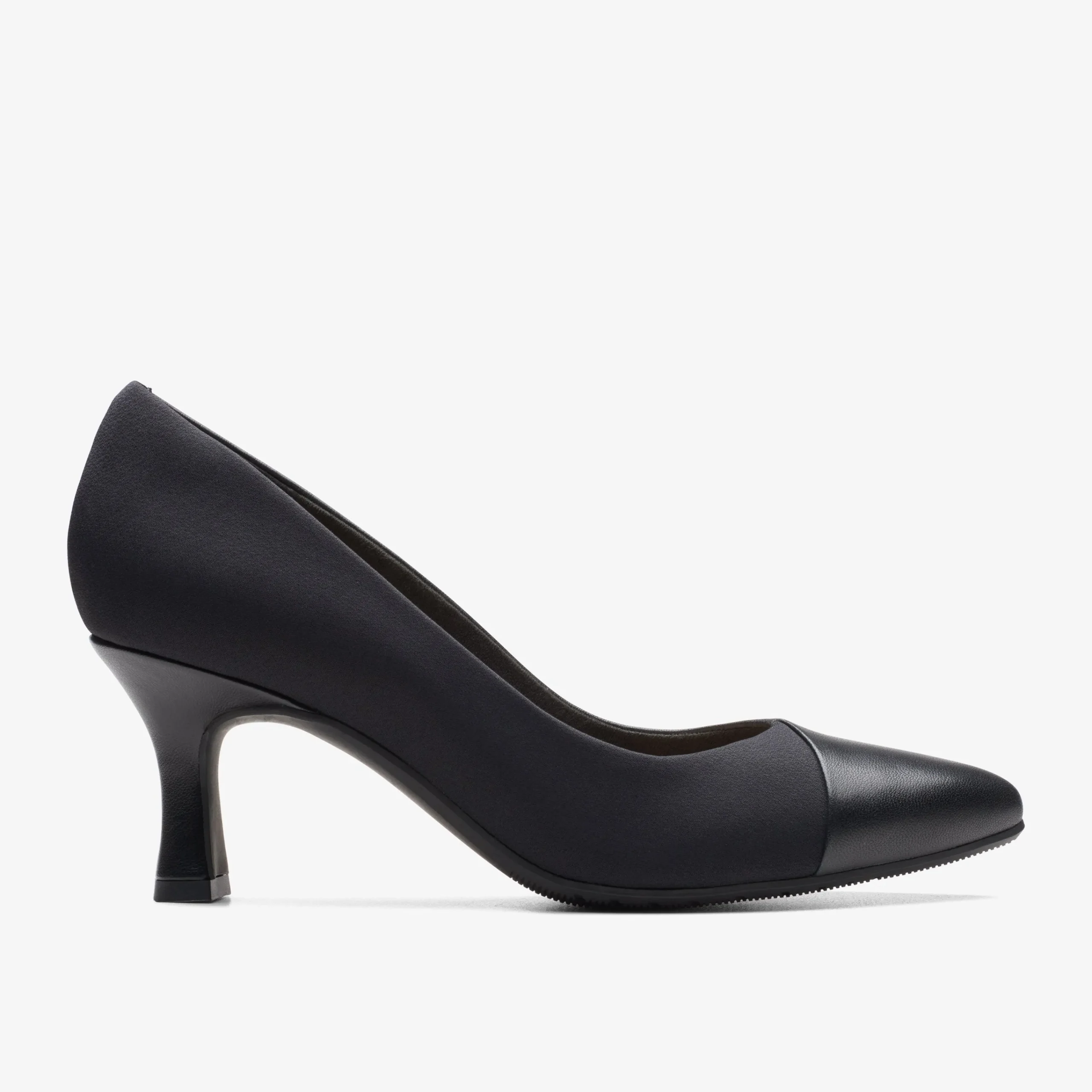 Clarks Kataleyna Rose Black Leather Sale