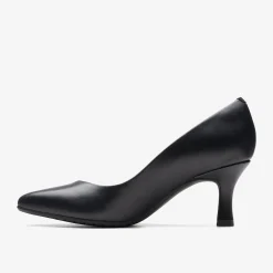 Clarks Kataleyna Rose Black Leather Sale