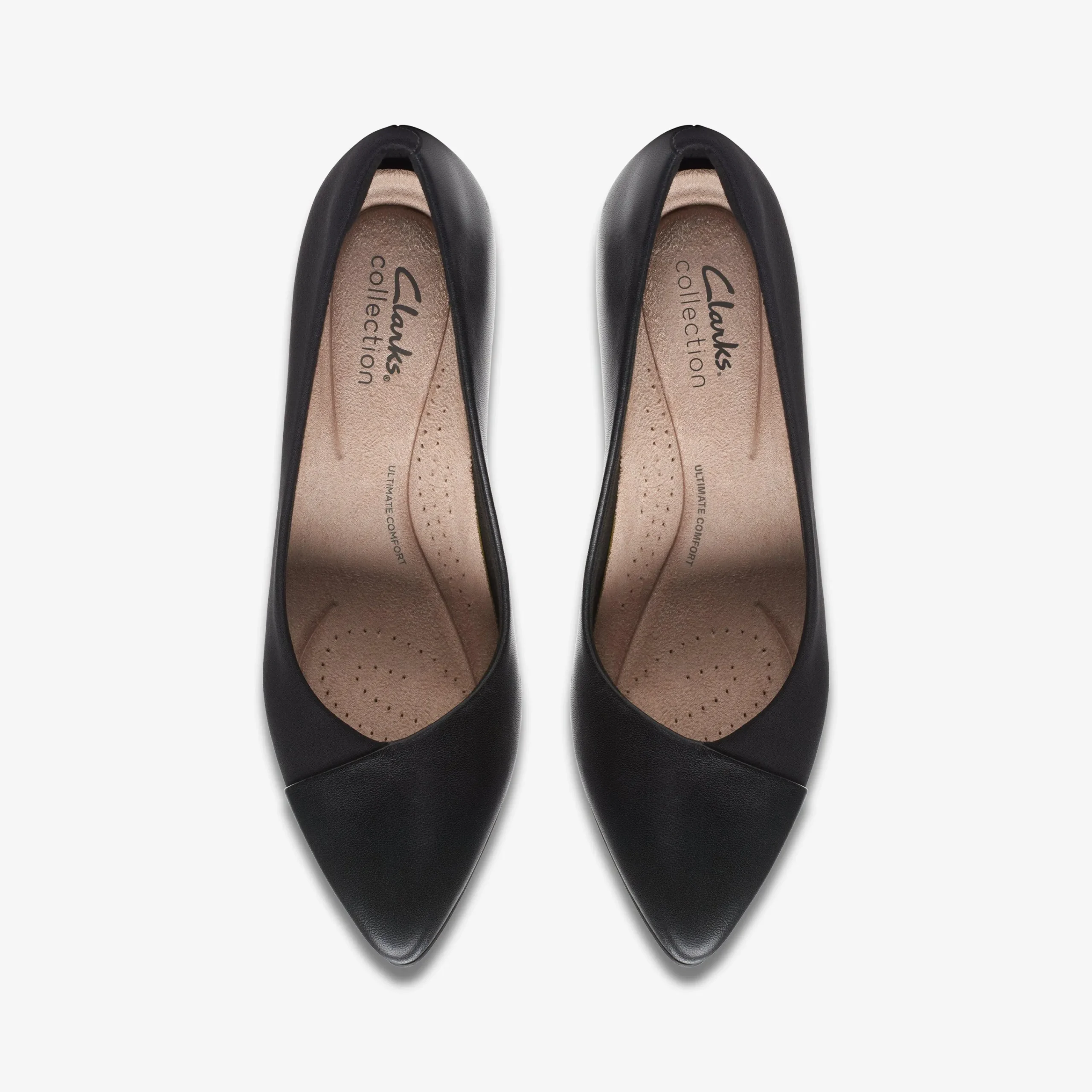 Clarks Kataleyna Rose Black Leather Sale