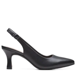 Clarks Kataleyna Step Black Leather Clearance