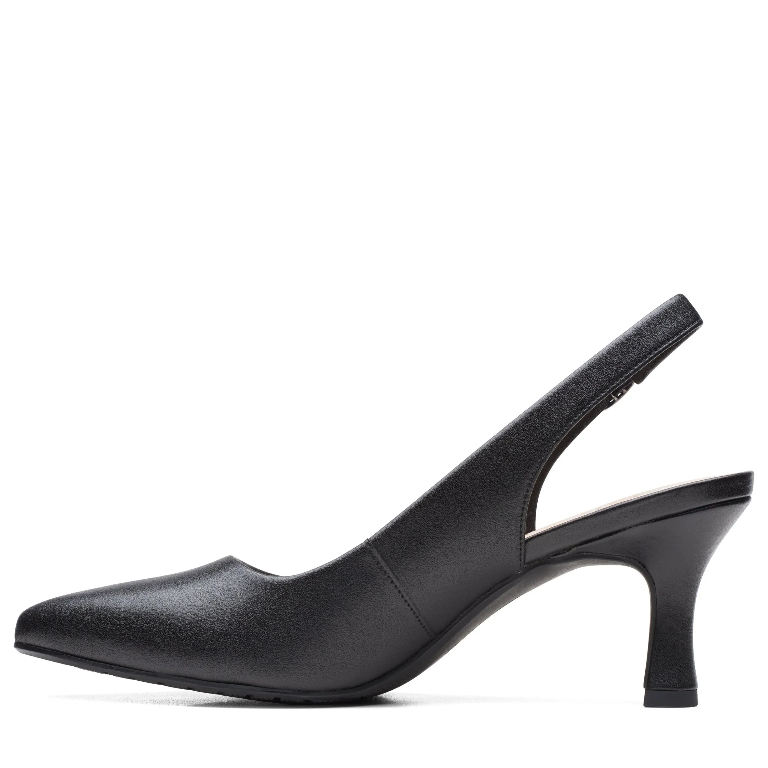 Clarks Kataleyna Step Black Leather Clearance