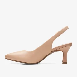 Clarks Kataleyna Step Warm Beige Leather Shop