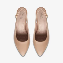 Clarks Kataleyna Step Warm Beige Leather Shop