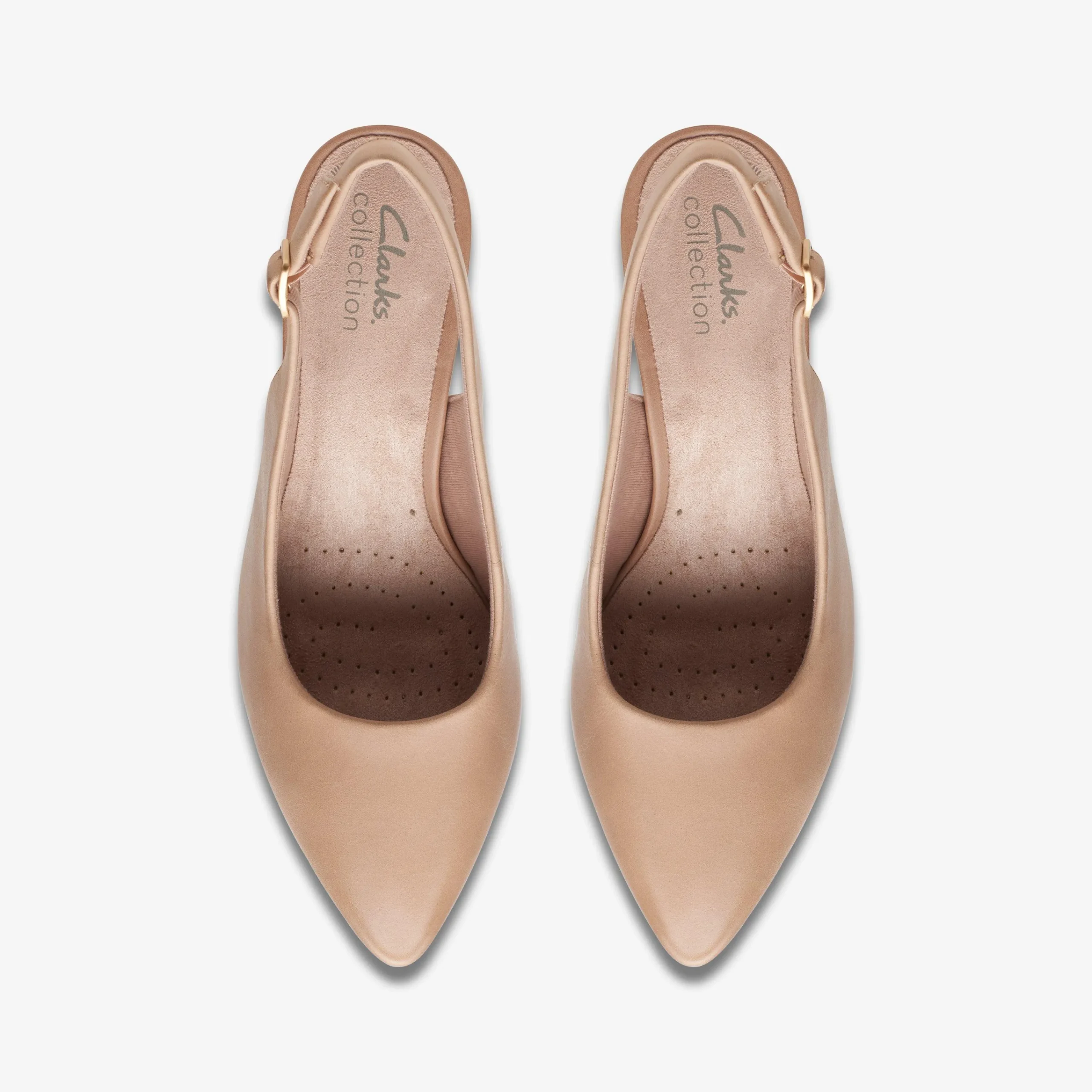 Clarks Kataleyna Step Warm Beige Leather Shop