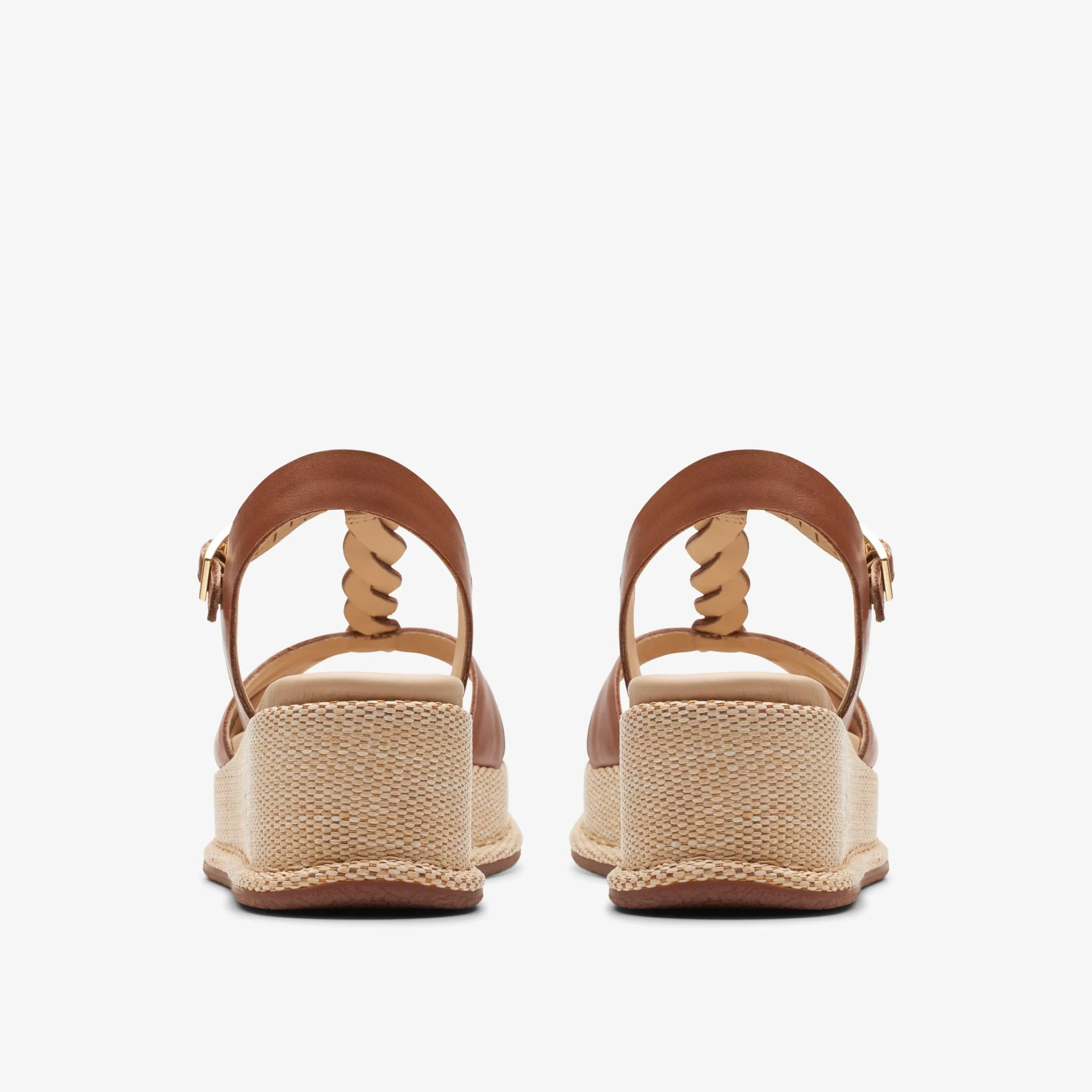 Clarks Kimmei Twist Tan Leather Clearance