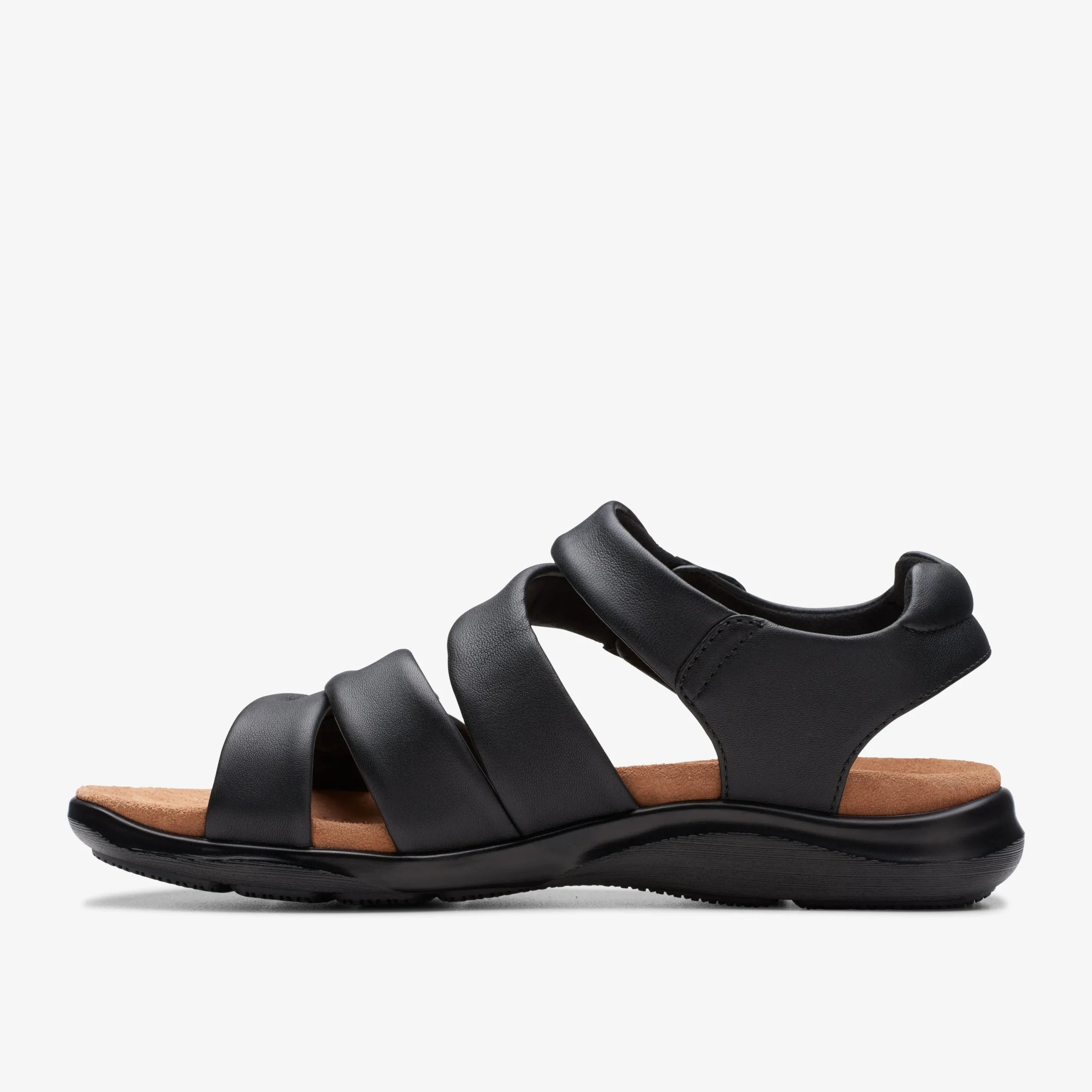 Clarks Kitly Ave Black Leather Clearance