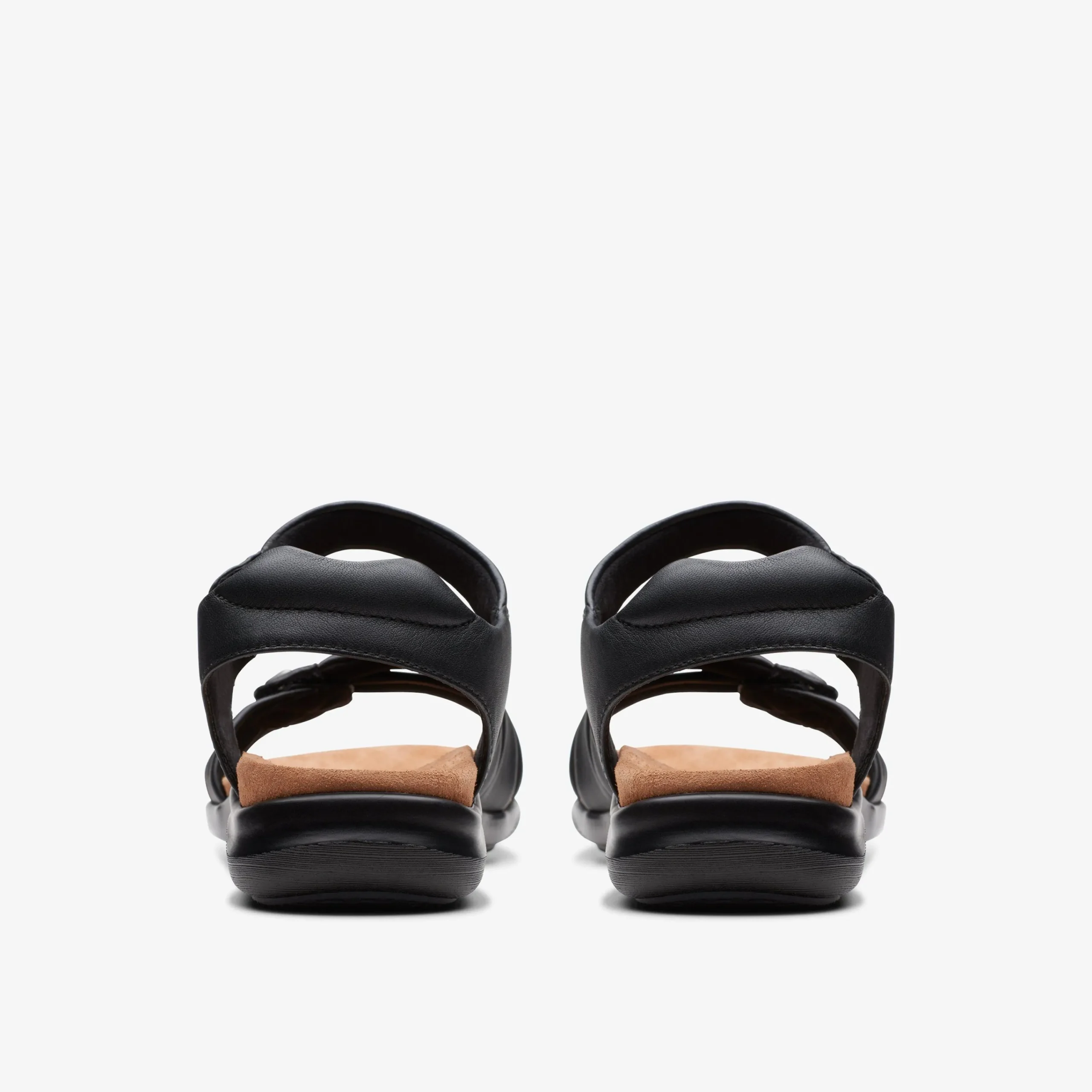 Clarks Kitly Ave Black Leather Clearance