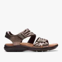 Clarks Kitly Ave Bronze Leather Flash Sale