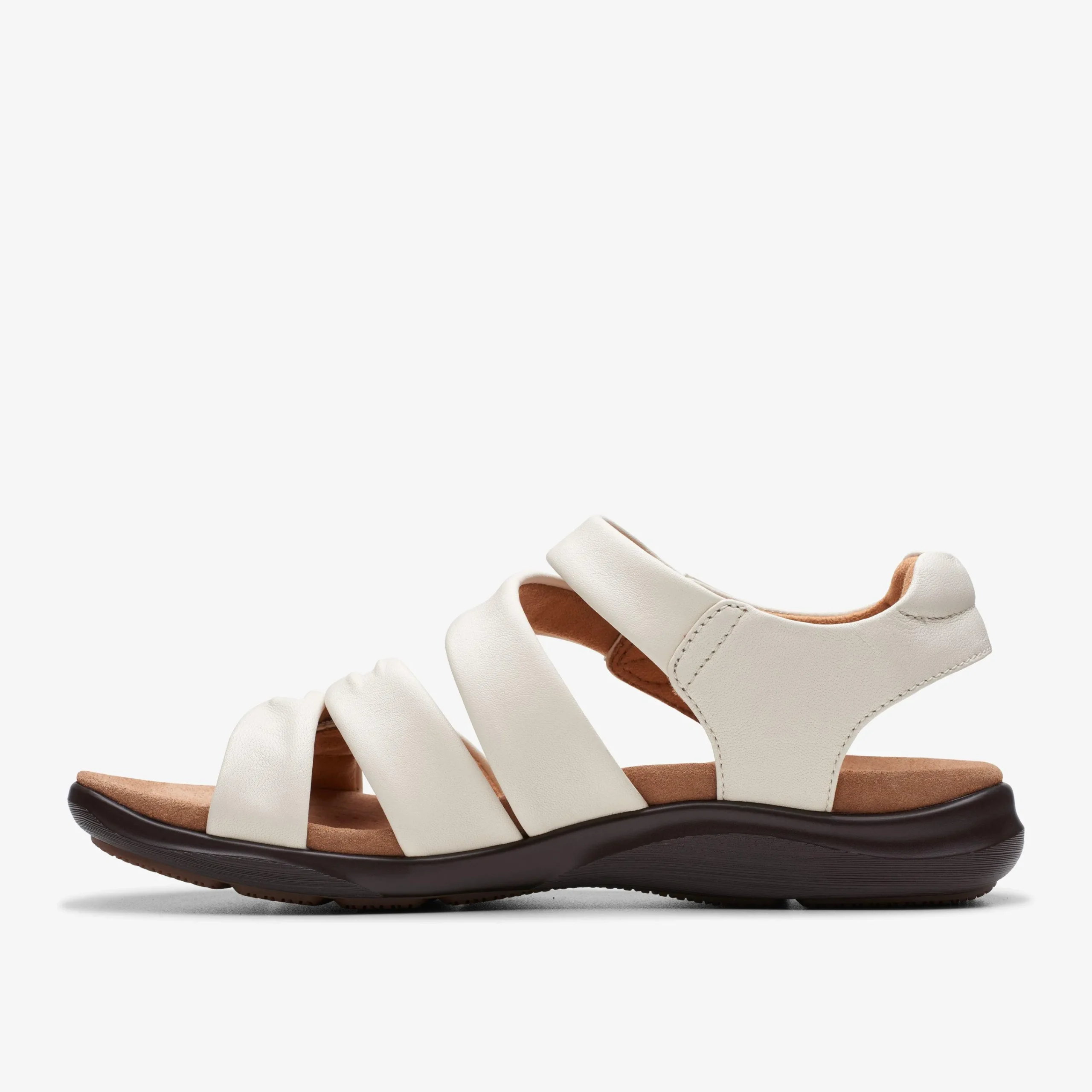 Clarks Kitly Ave Off White Leather New