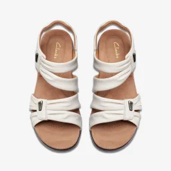 Clarks Kitly Ave Off White Leather New
